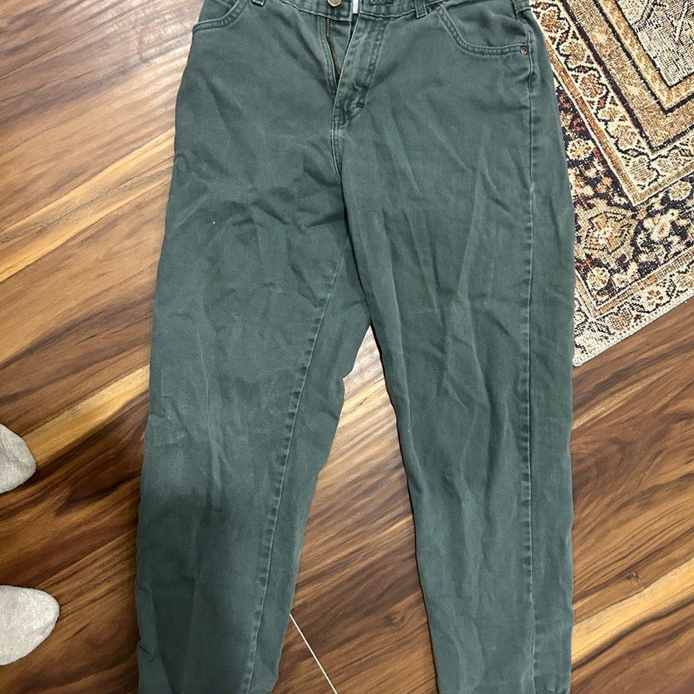 Northwest Green Straight Leg Pants